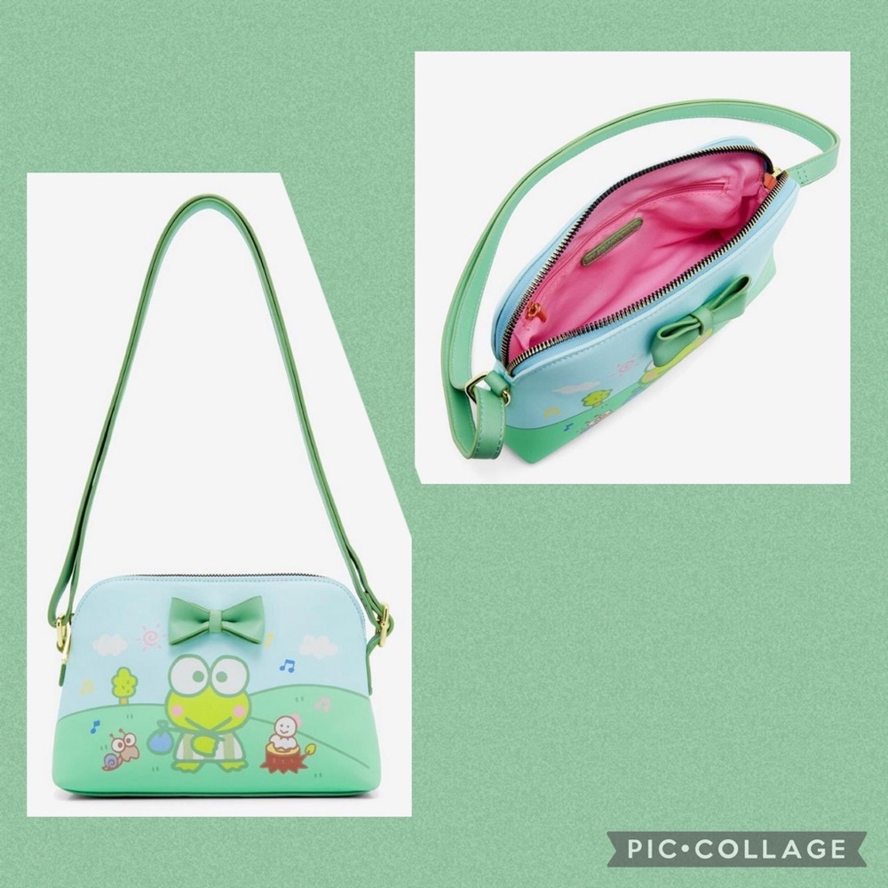 HER UNIVERSE~ Keroppi Trio Crossbody Bag